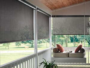 Outdoor solar shades