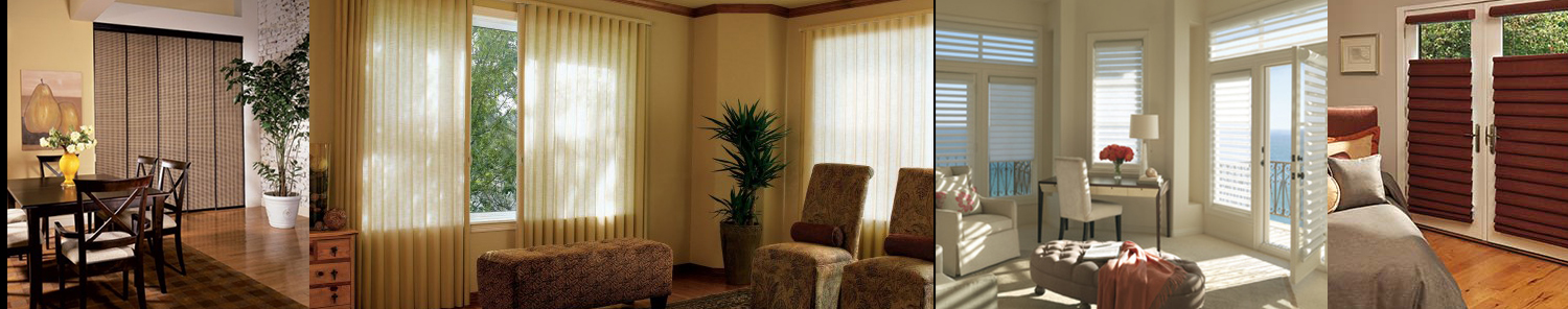 Indoor blinds and drapes